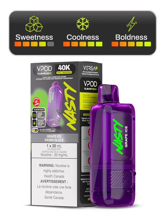 [ONT] Nasty - VPOD Versa X - Pod - 80k Puffs