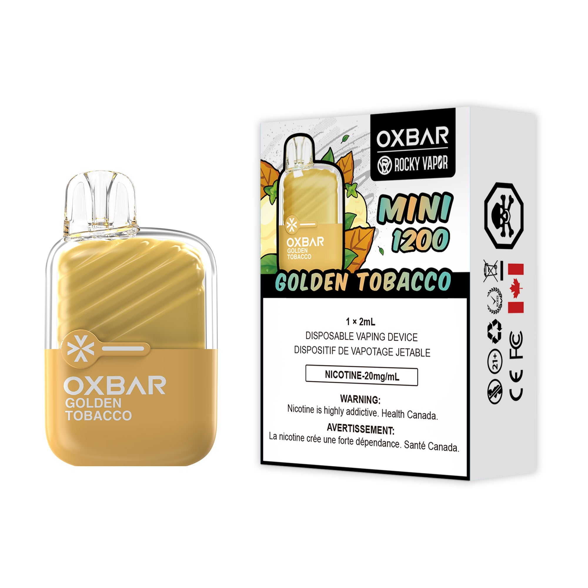 Oxbar Mini 1200 - Disposable - 1200 puffs