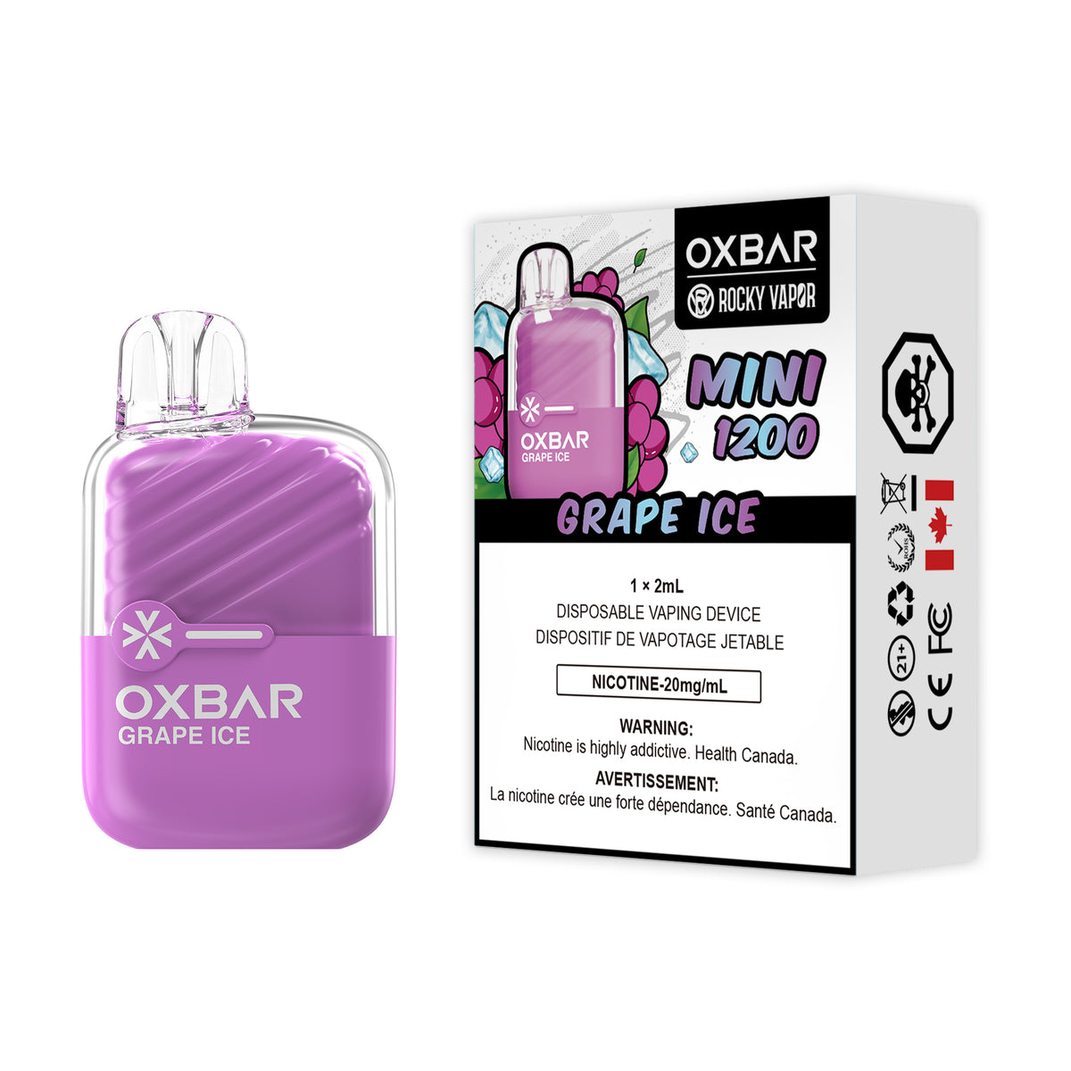 Oxbar Mini 1200 - Disposable - 1200 puffs [ONTARIO]