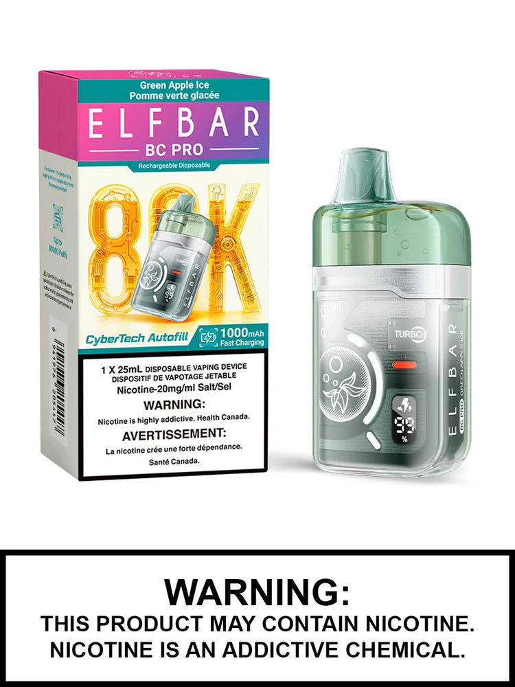 [ONT] Elf Bar BC Pro 80k - Rechargeable Disposable - 80,000 puffs 25ML