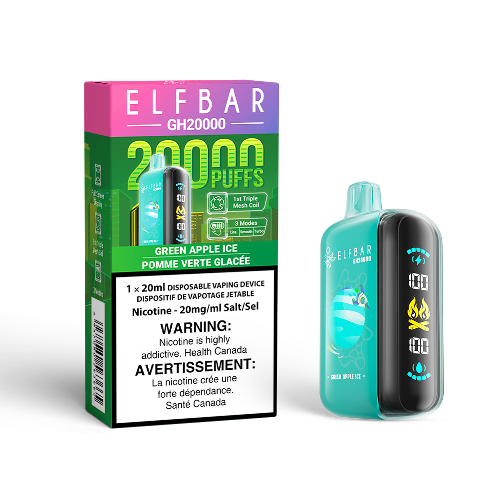 Elf Bar GH20000 - Rechargeable Disposable - 20000 puffs [ONTARIO]