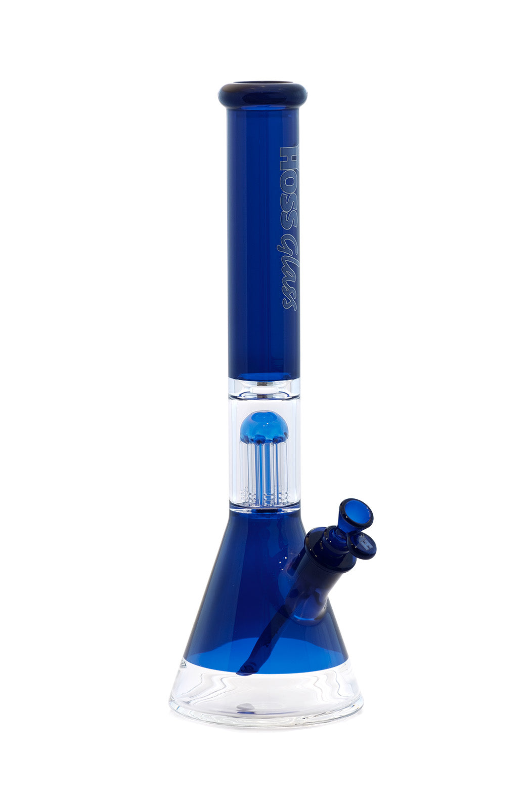 18” / 9mm Hoss Glass - Glass Bong + Perculator