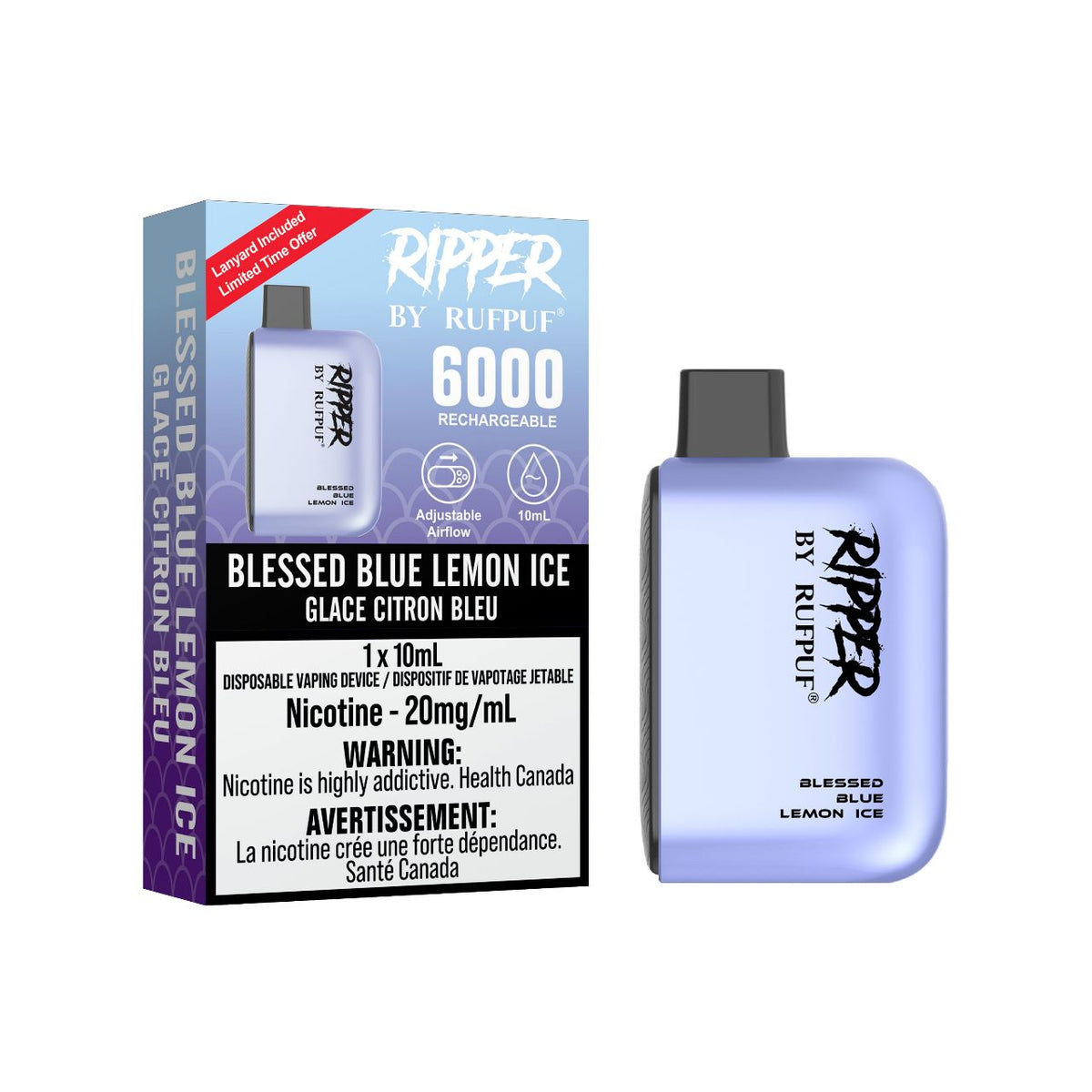 [S/B] GCore RufPuf Ripper - Rechargeable Disposable - 10mL [DISC.]