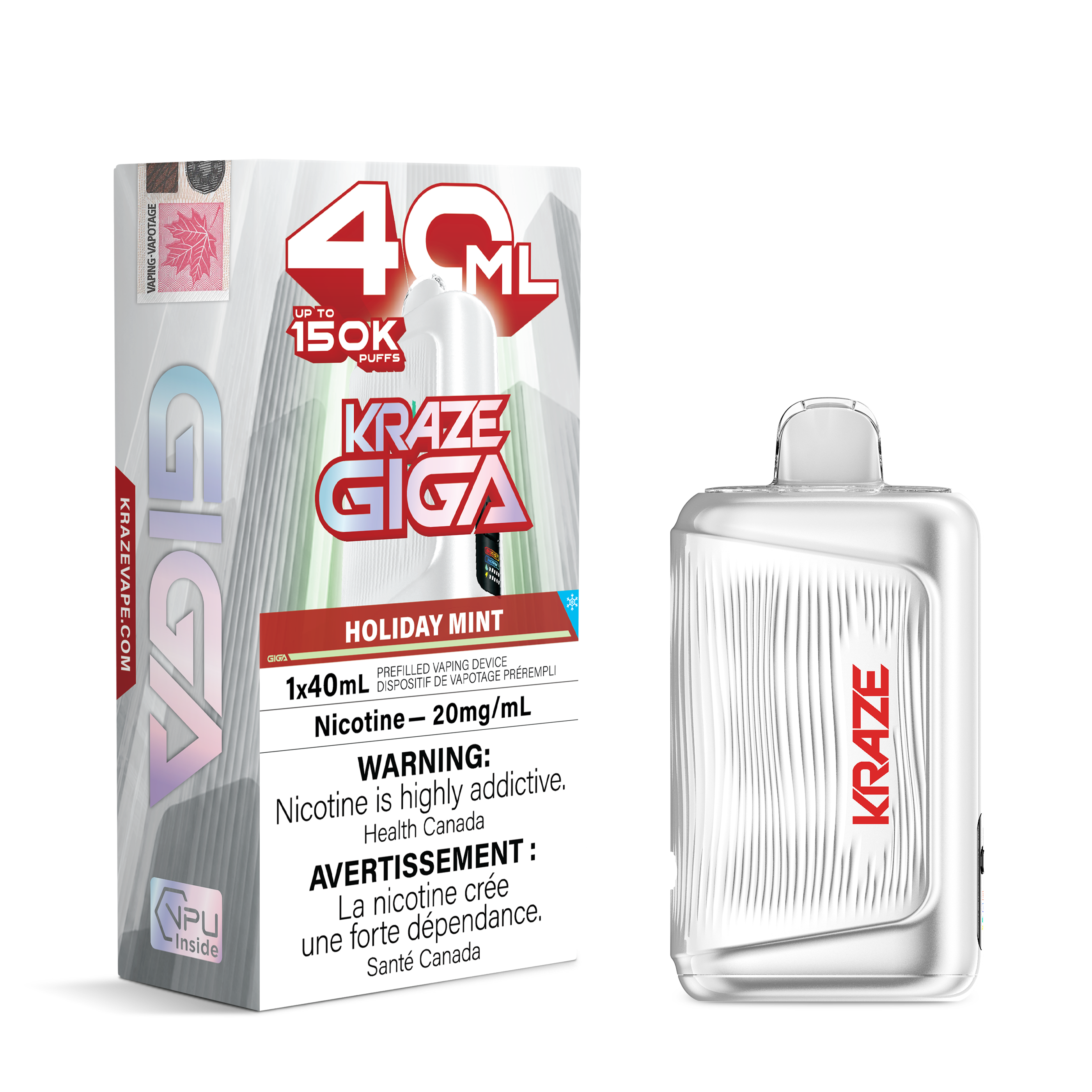 [ONT] Kraze - Giga - Rechargeable Disposable - 150k Puffs