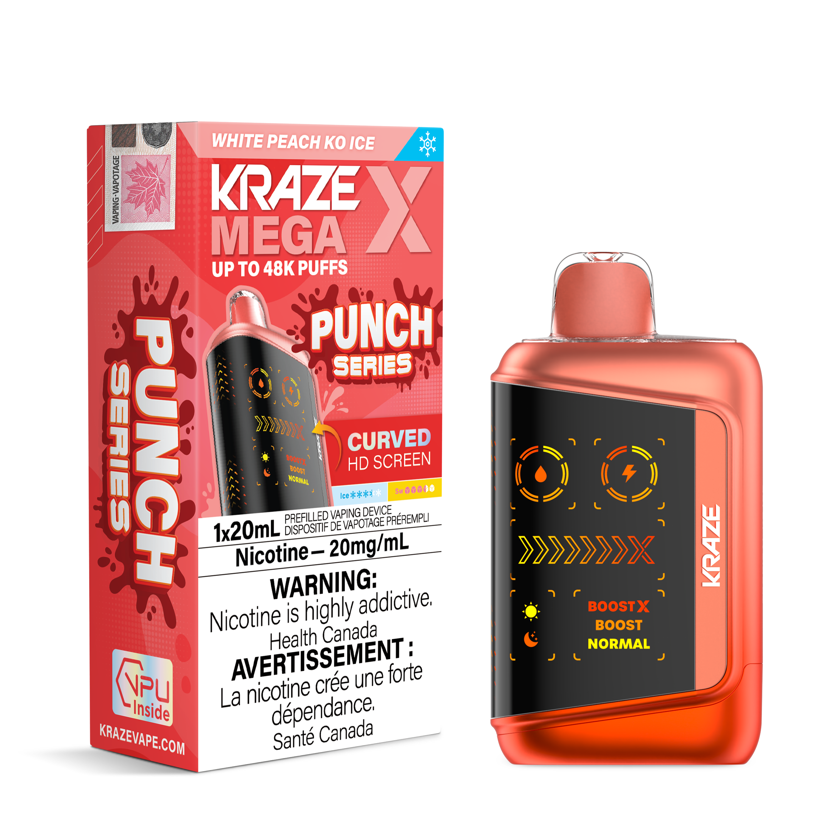 [ONT] Kraze - Mega X - Rechargeable Disposable - 48k Puffs