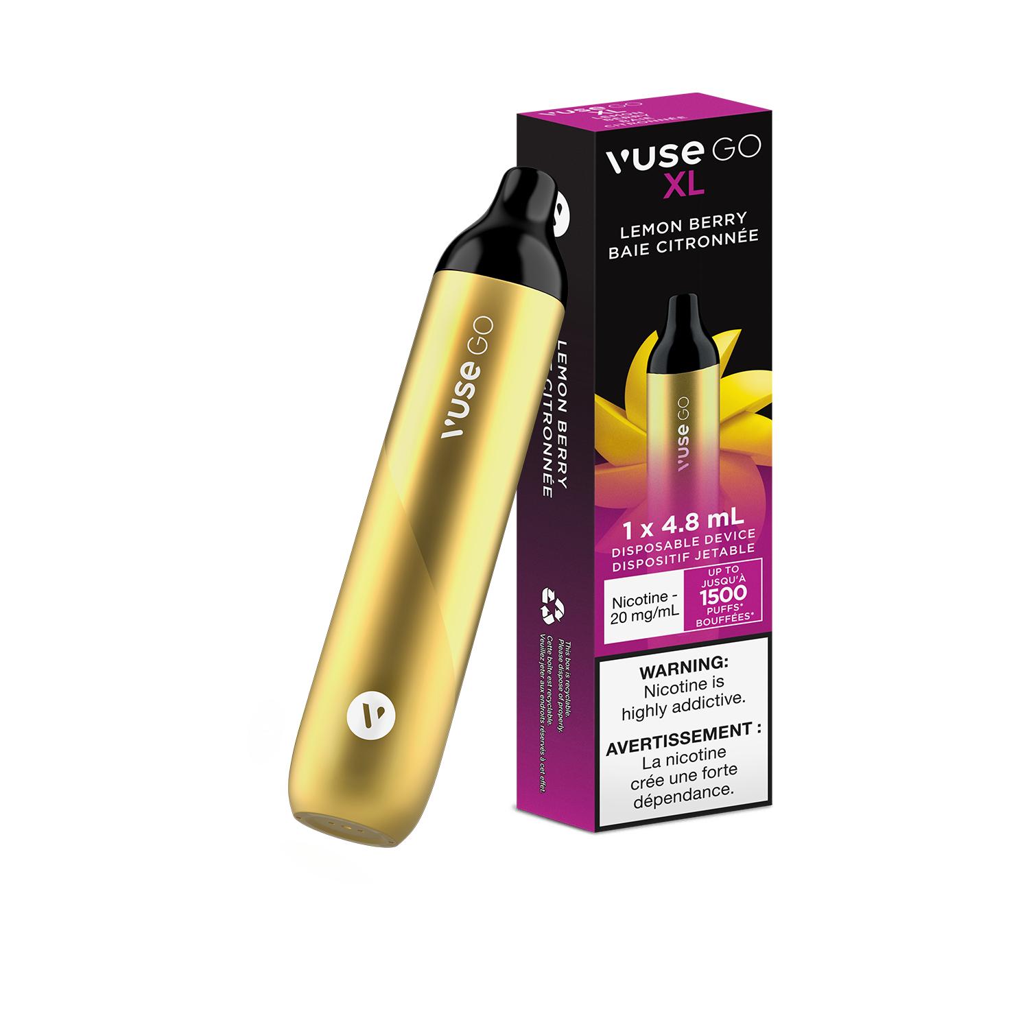 Vuse GO XL Disposable - 1500 puffs