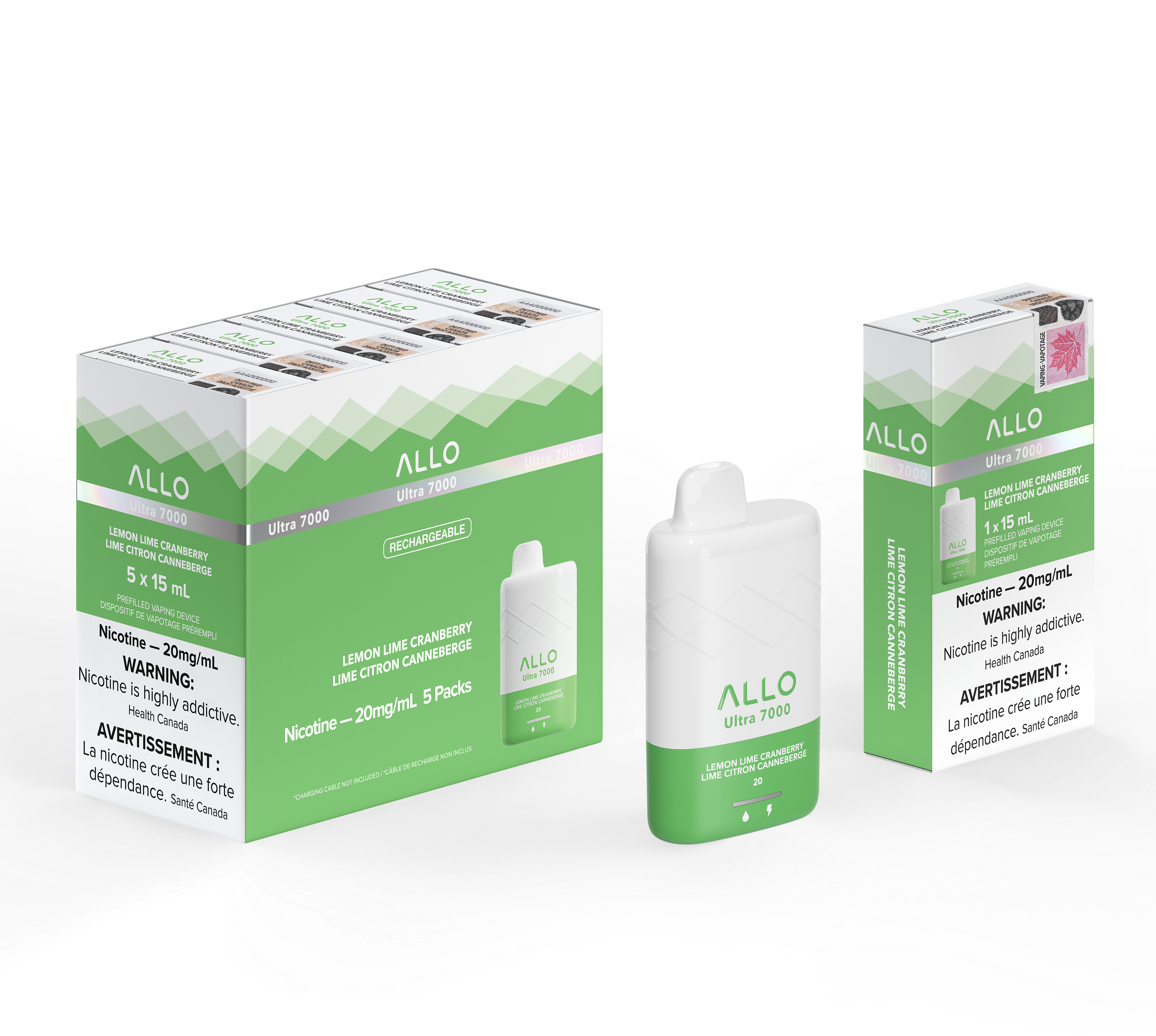 Allo Ultra 7000 - Rechargeable Disposable - 7000 Puffs