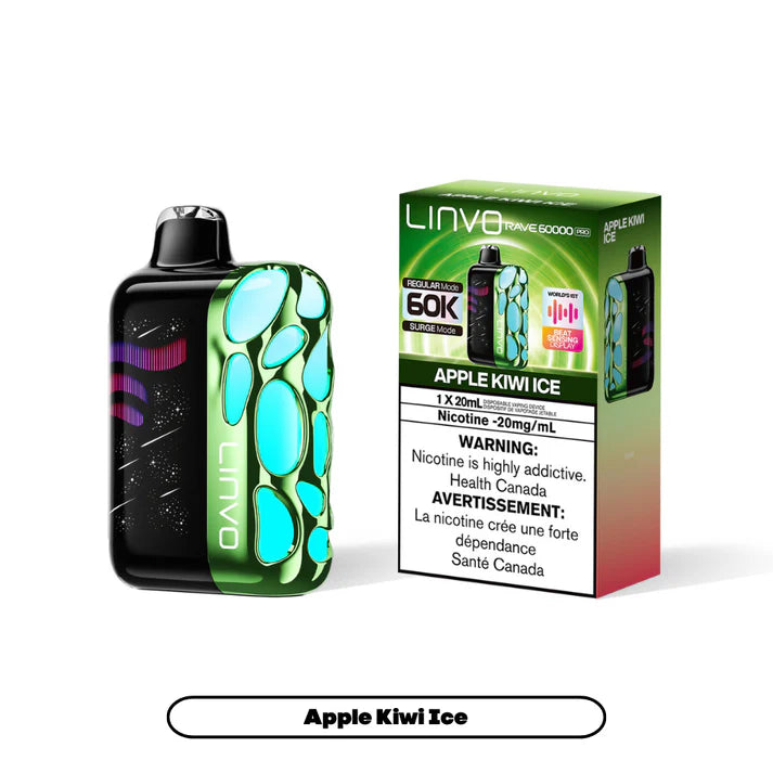 Linvo - Rave 60K Pro - Rechargeable Disposable - 60k Puffs [ONTARIO]
