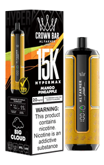 Al Fakher - Crown Bar Hypermax - Rechargeable Disposable - 15K Puffs [ONTARIO]