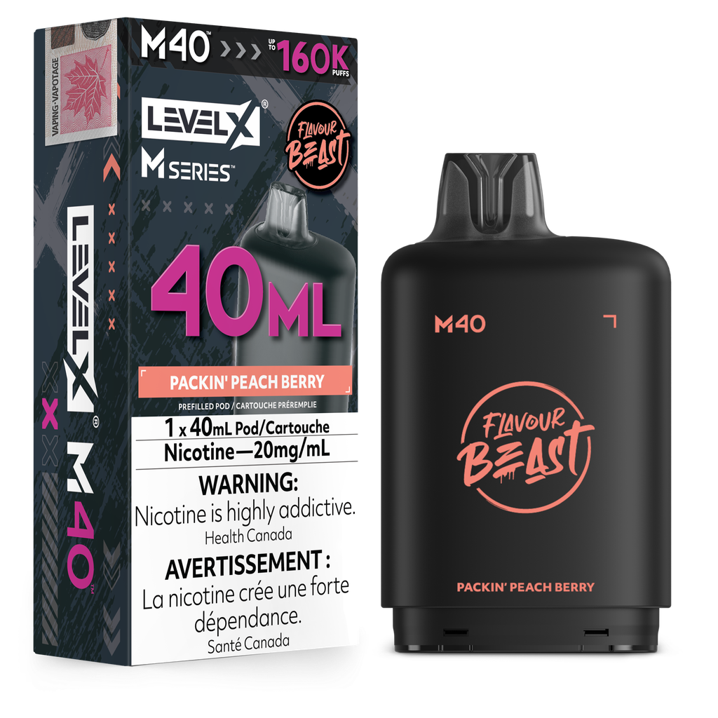 [ONT] Level X - Flavour Beast M Series 40mL - Pod - 160k Puffs