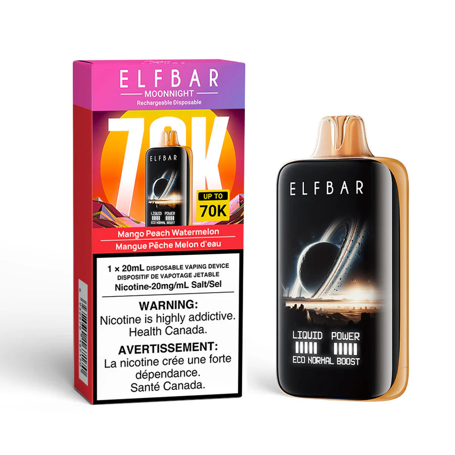 Elf Bar MoonNight 70K - Rechargeable Disposable - 70k Puffs [ONTARIO]