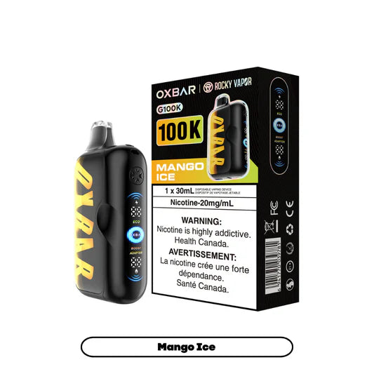 [ONT] Oxbar G100K - Rechargeable Disposable - 100k Puffs