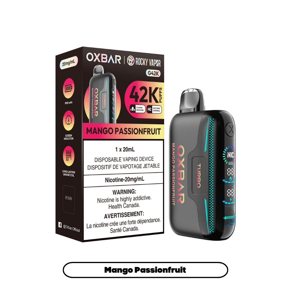Oxbar G42K - Rechargeable Disposable - 42k Puffs [ONTARIO]