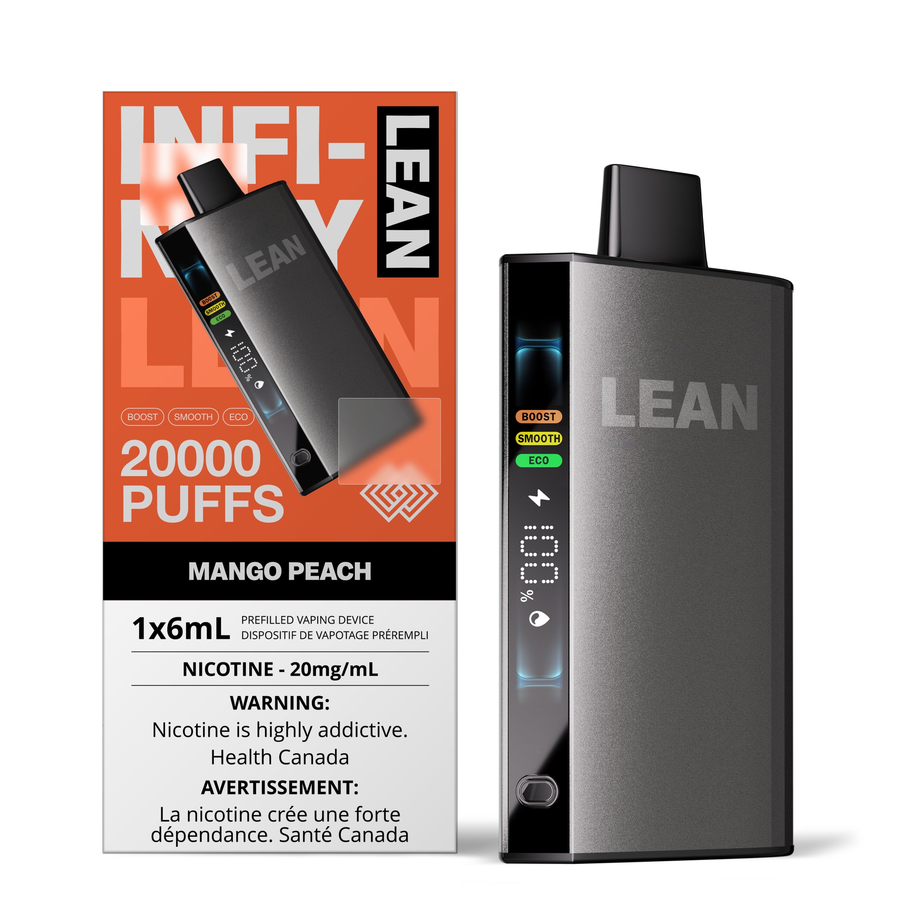 [BARC] Infinity LEAN - Rechargeable Disposable - 20k Puffs