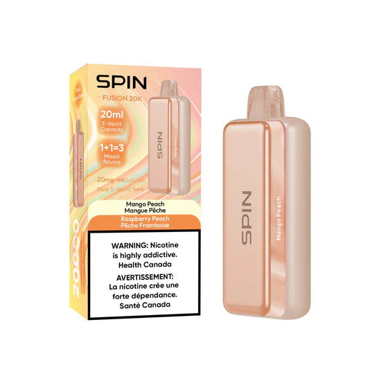 [S/B] SPIN Fusion 20K - Rechargeable Disposable - 20k Puffs
