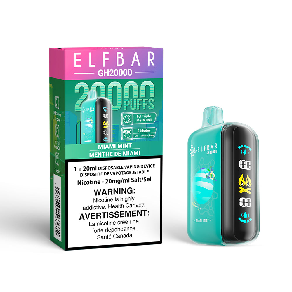 Elf Bar GH20000 - Rechargeable Disposable - 20k Puffs [ONTARIO]