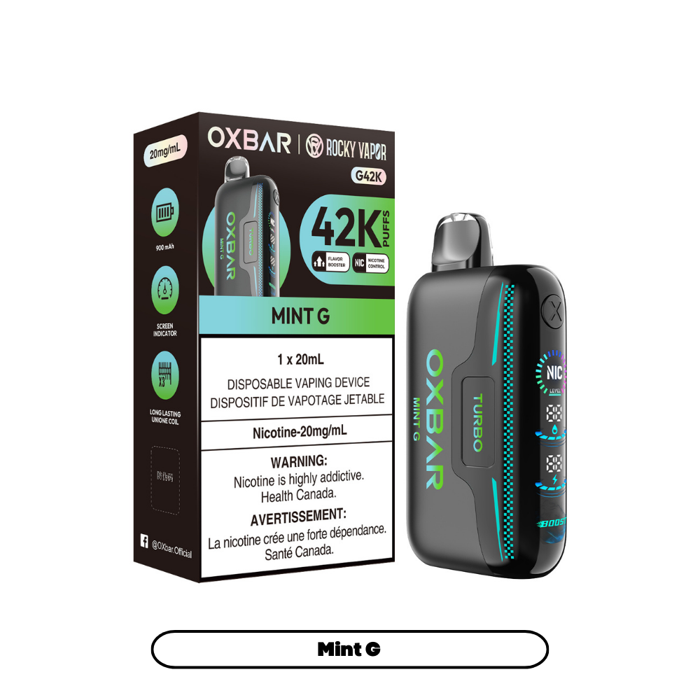 Oxbar G42K - Rechargeable Disposable - 42k Puffs [ONTARIO]