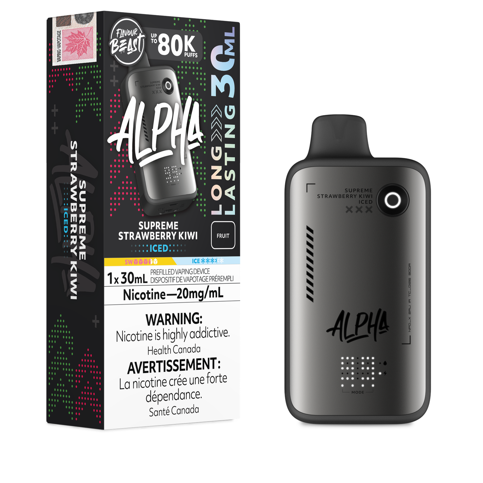 [ONT] Flavour Beast - Alpha - Rechargeable Disposable - 80k Puffs
