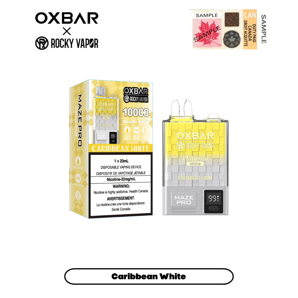 Oxbar Maze - Rechargeable Disposable - 10000 puffs