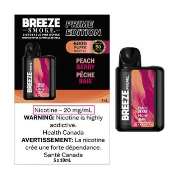 Breeze Prime - Disposable - 6000 Puffs