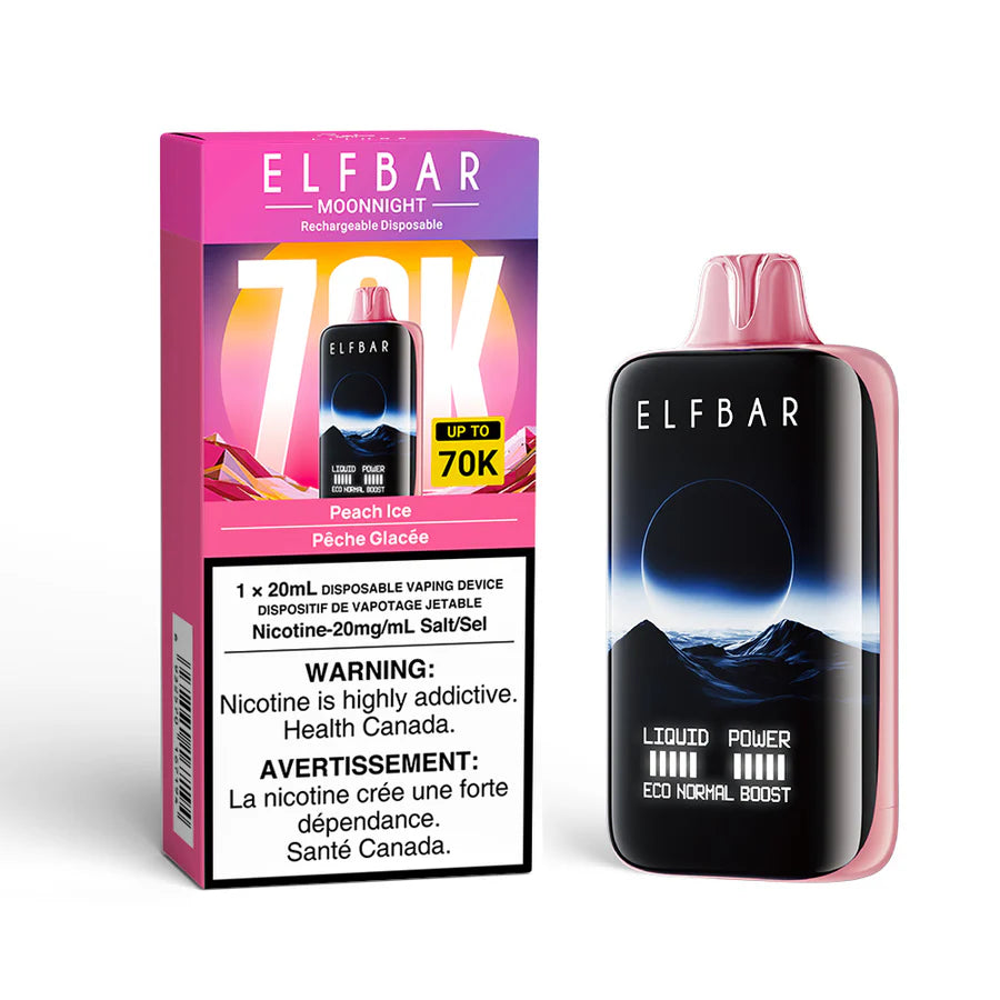 Elf Bar MoonNight 70K - Rechargeable Disposable - 70k Puffs [ONTARIO]