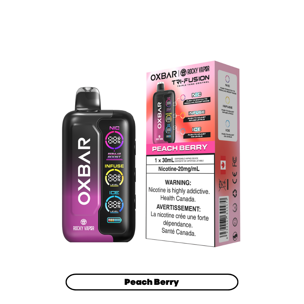 Oxbar Tri Fusion - Rechargeable Disposable - 60k Puffs [ONTARIO]