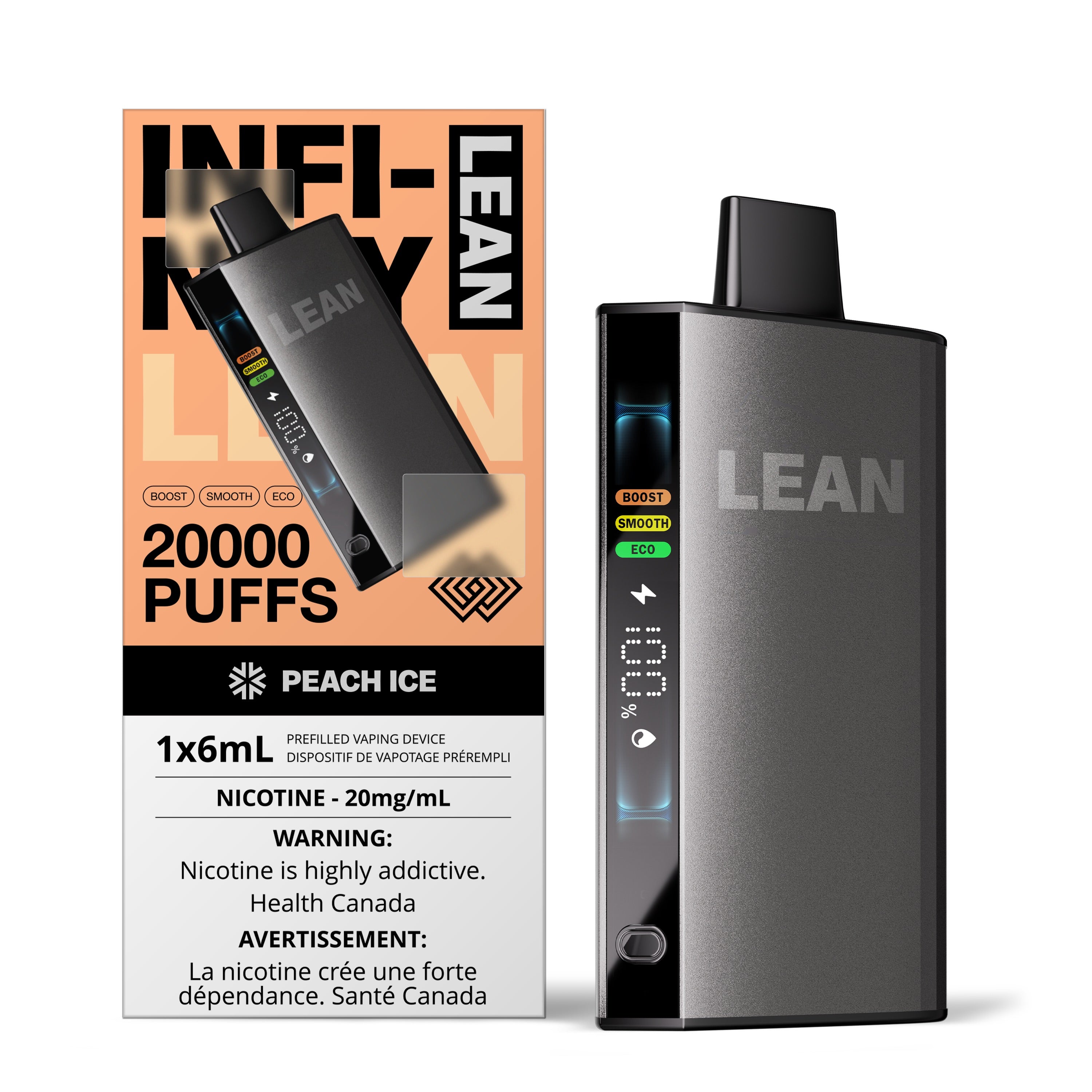 [BARC] Infinity LEAN - Rechargeable Disposable - 20k Puffs