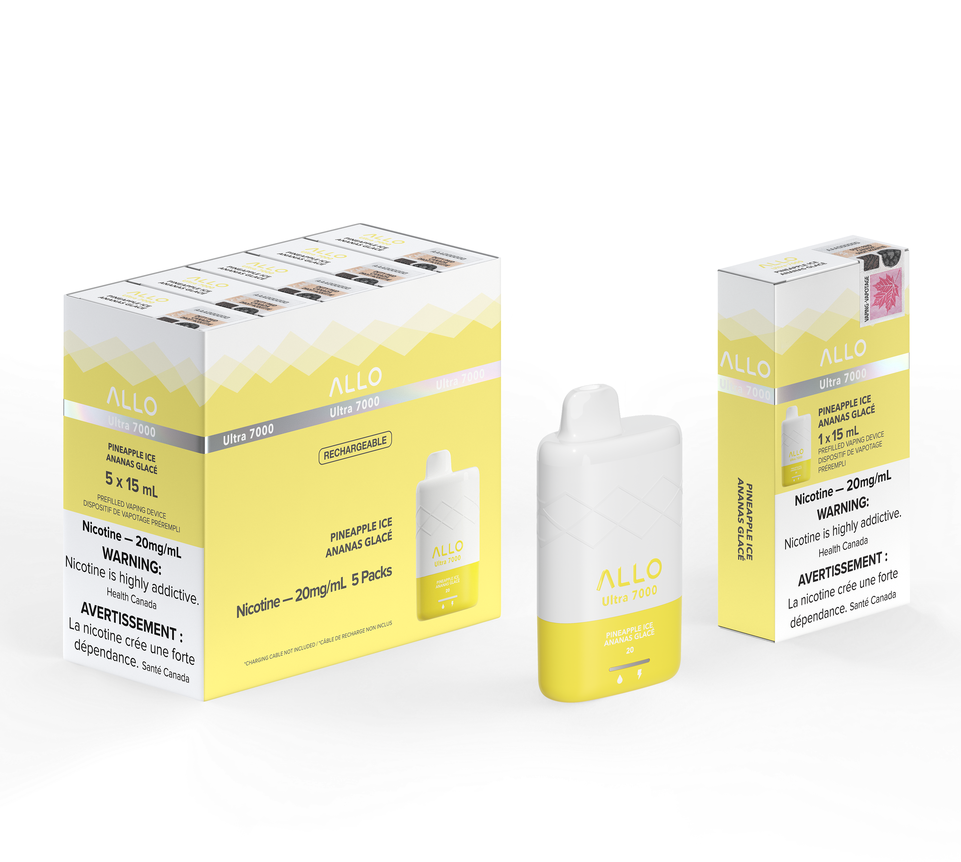 Allo Ultra 7000 - Rechargeable Disposable - 7000 Puffs