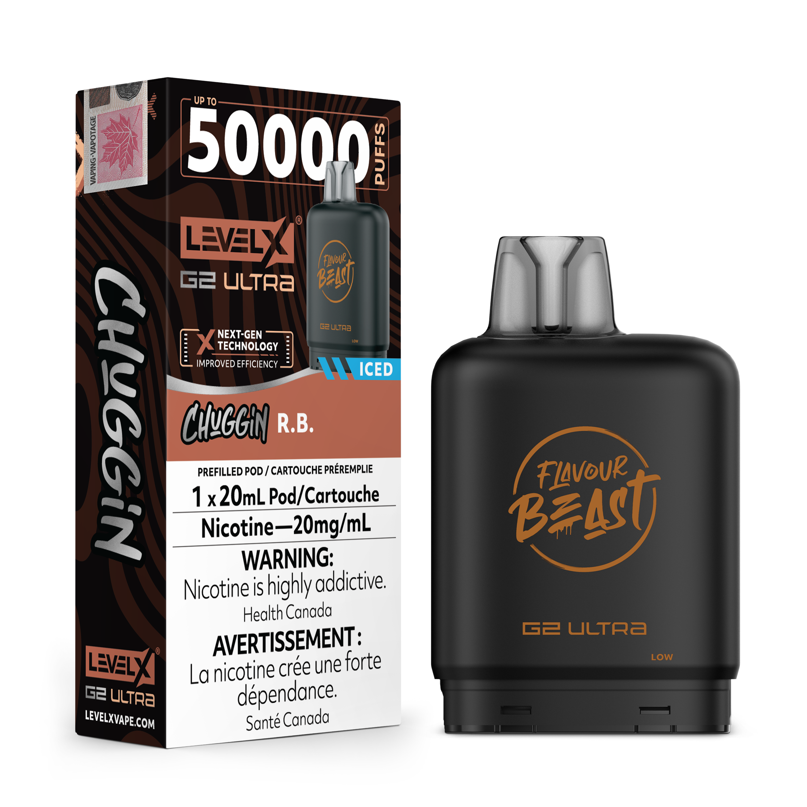 Level X - Flavour Beast G2 Ultra - Pod - 50k Puffs [ONTARIO]