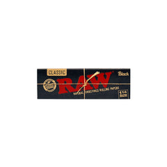 RAW Black Rolling Papers - 1¼