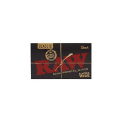 RAW Black Rolling Papers - Single Wide