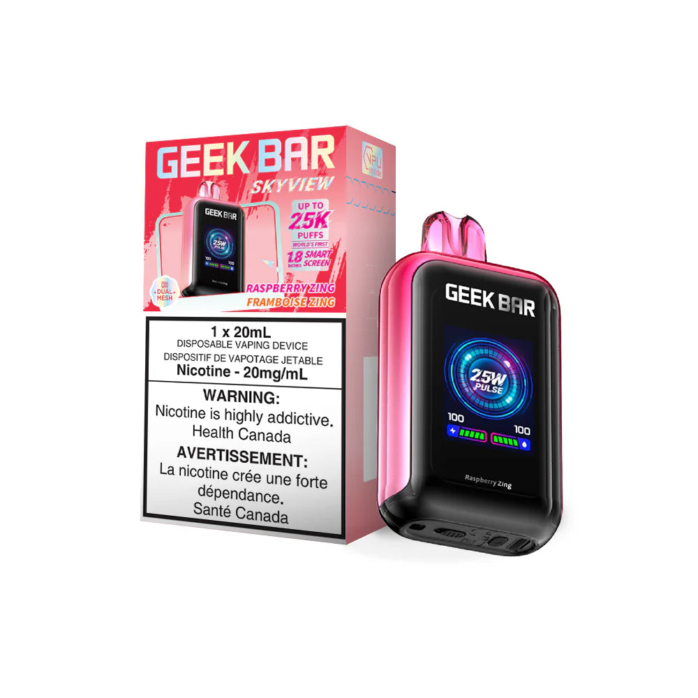 GeekBar Skyview - Rechargeable Disposable - 25K Puffs [ONTARIO]