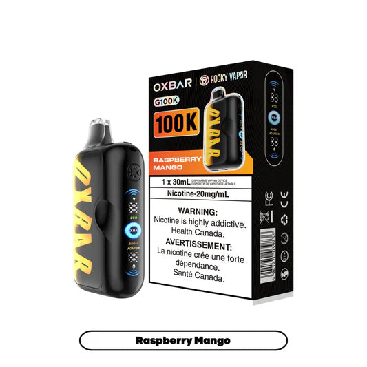 [ONT] Oxbar G100K - Rechargeable Disposable - 100k Puffs