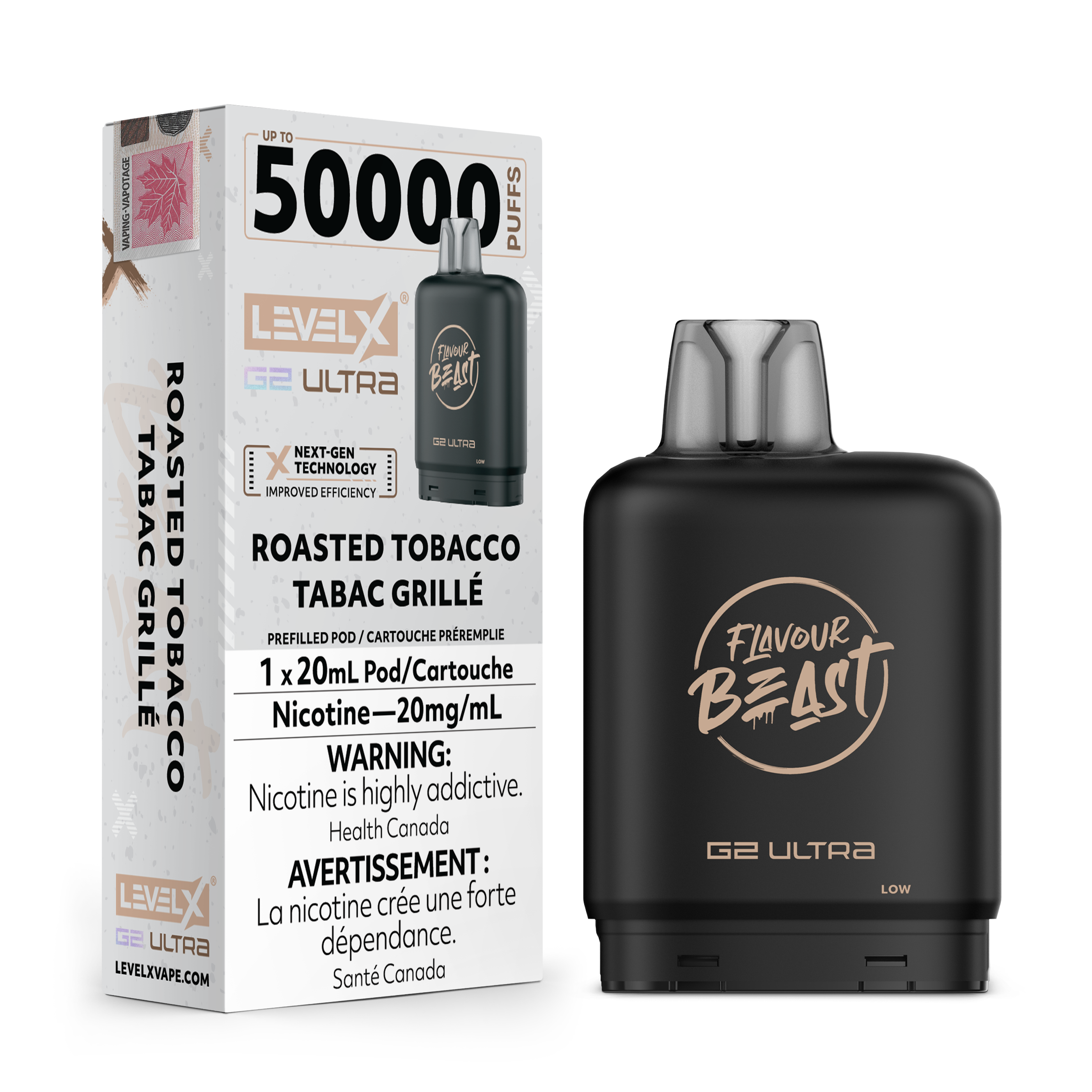 Level X - Flavour Beast G2 Ultra - Pod - 50k Puffs [ONTARIO]