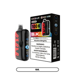 [ONT] Oxbar G100K - Rechargeable Disposable - 100k Puffs