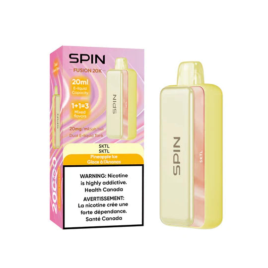 [S/B] SPIN Fusion 20K - Rechargeable Disposable - 20k Puffs