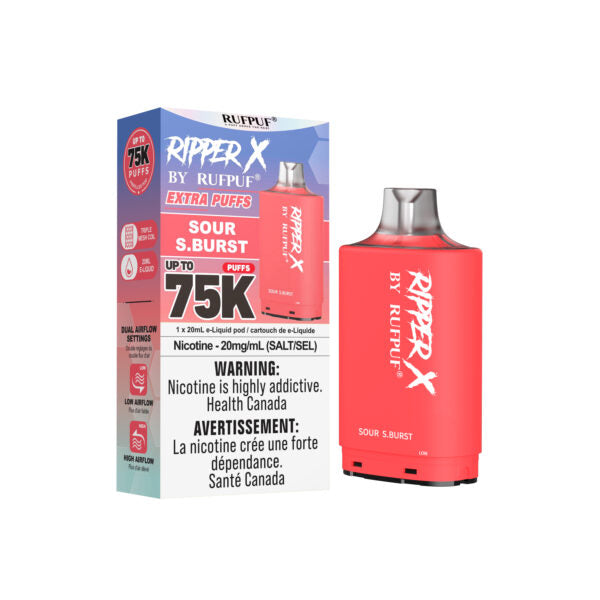 [BARC] Level X - RufPuf Ripper X - Pod - 75k Puffs