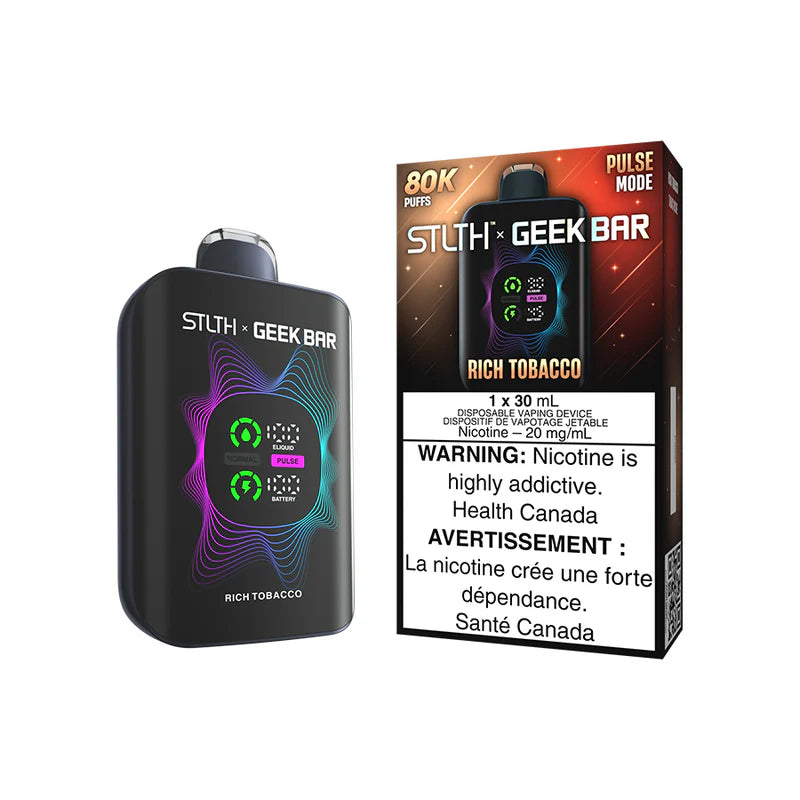 [ONT] STLTH x Geek Bar - Rechargeable Disposable - 80K Puffs