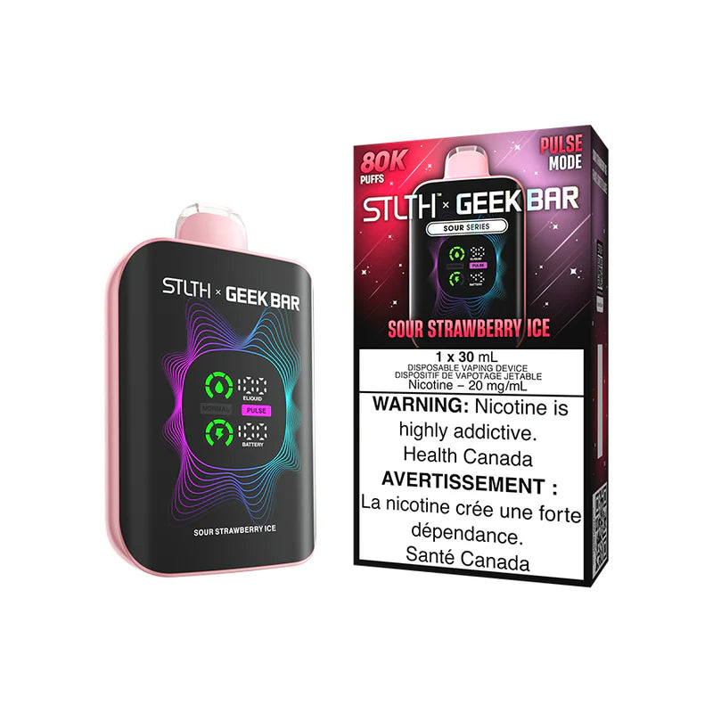 [ONT] STLTH x Geek Bar - Rechargeable Disposable - 80K Puffs