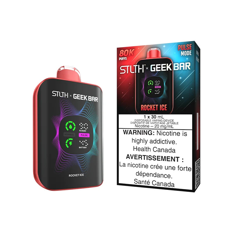 [ONT] STLTH x Geek Bar - Rechargeable Disposable - 80K Puffs