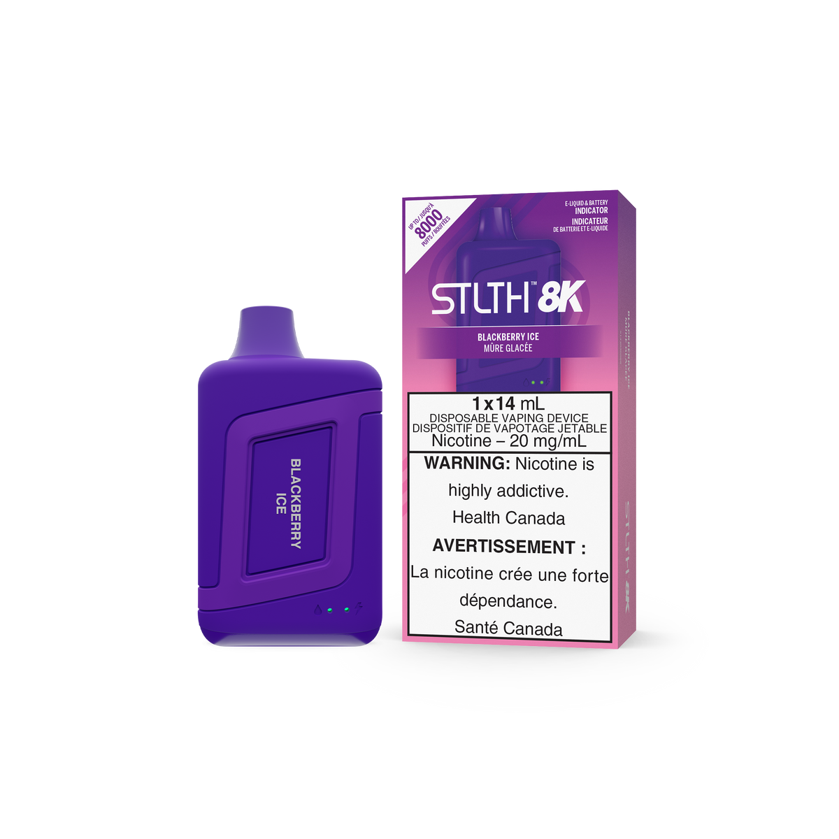 STLTH 8K - Rechargeable Disposable - 8000 Puffs