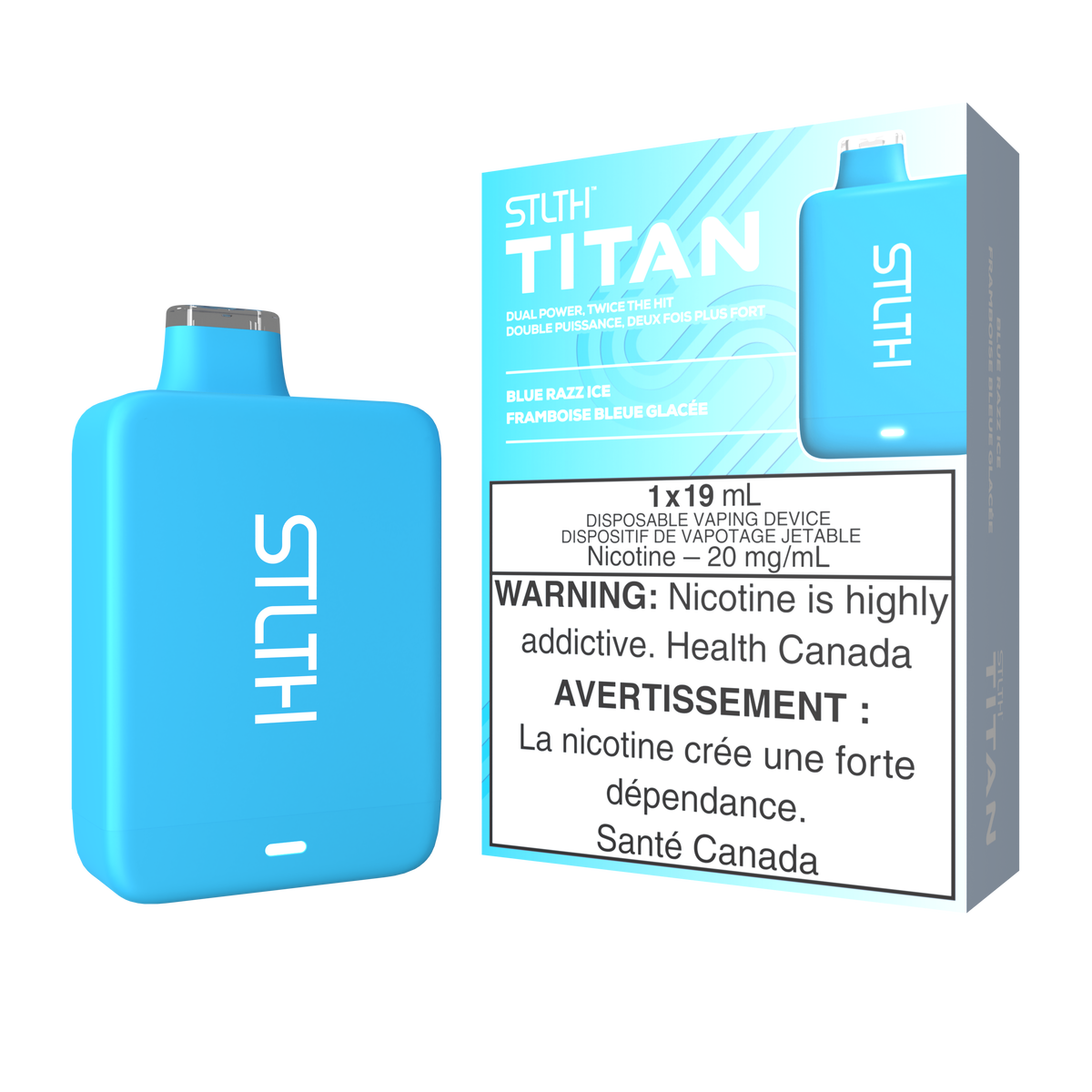 STLTH TITAN - Rechargeable Disposable - 10000 Puffs