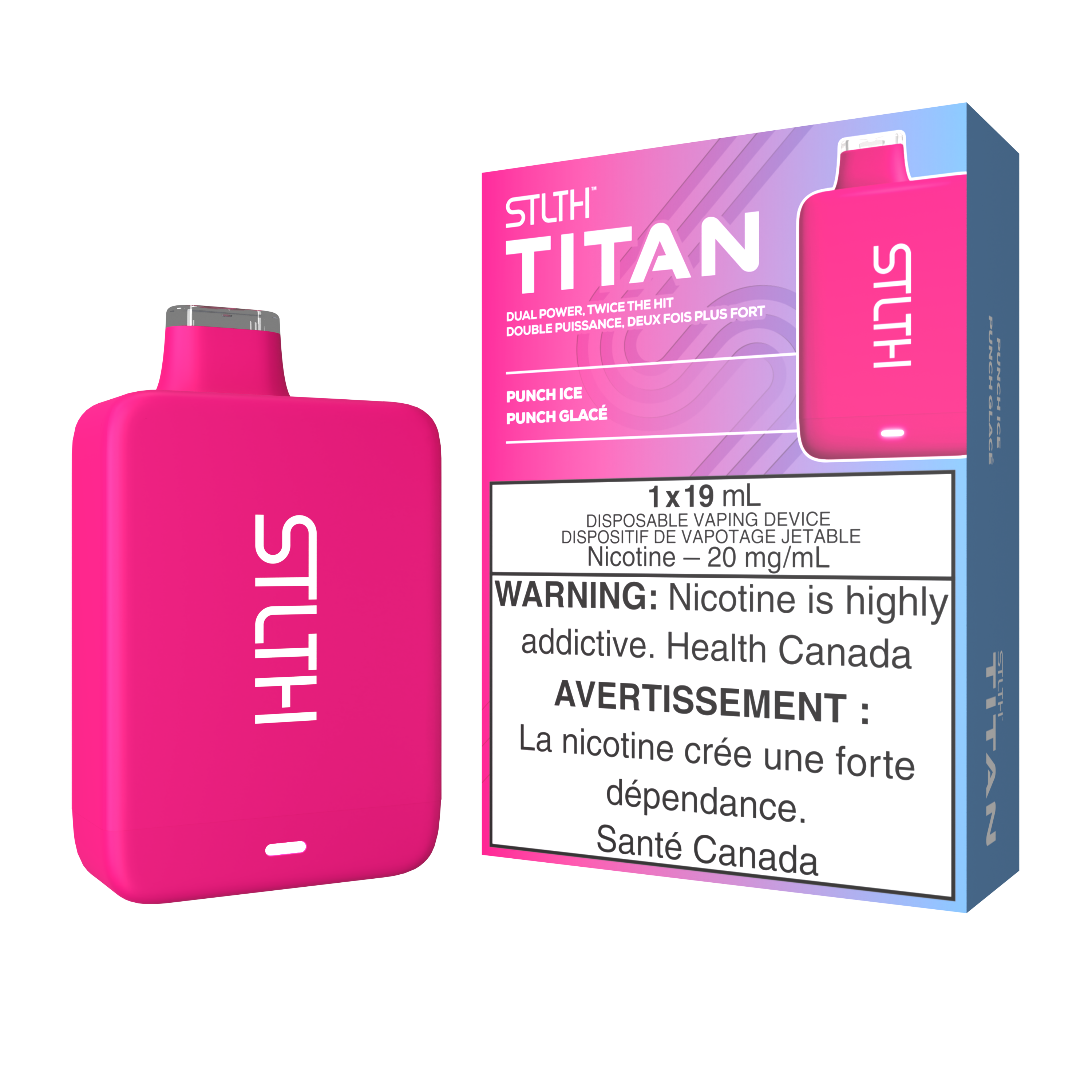 STLTH TITAN - Rechargeable Disposable - 10000 Puffs