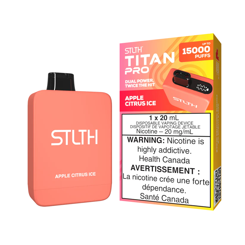 [ONT] STLTH TITAN PRO - Rechargeable Disposable - 15k Puffs