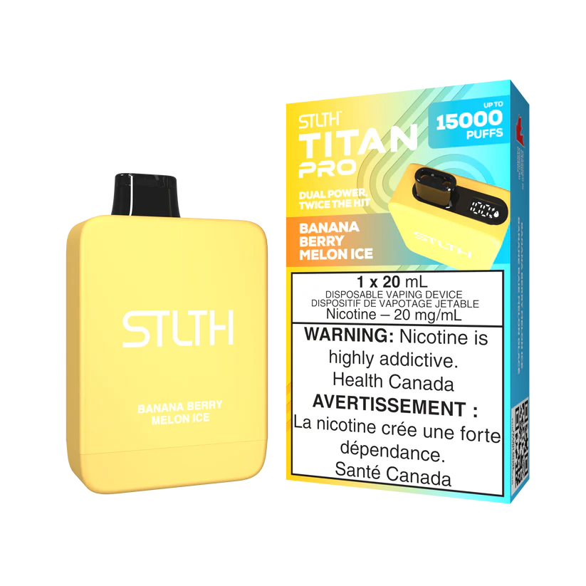 [ONT] STLTH TITAN PRO - Rechargeable Disposable - 15k Puffs