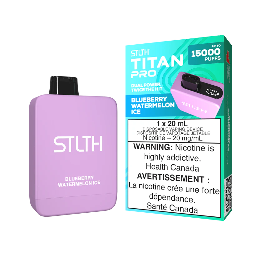 [ONT] STLTH TITAN PRO - Rechargeable Disposable - 15k Puffs