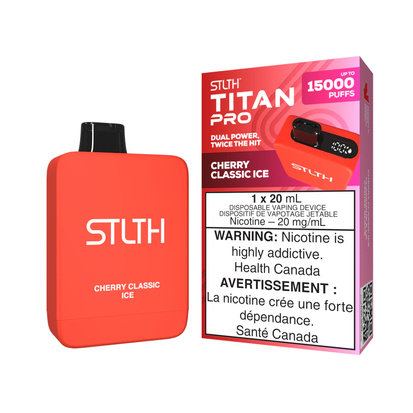 [ONT] STLTH TITAN PRO - Rechargeable Disposable - 15k Puffs