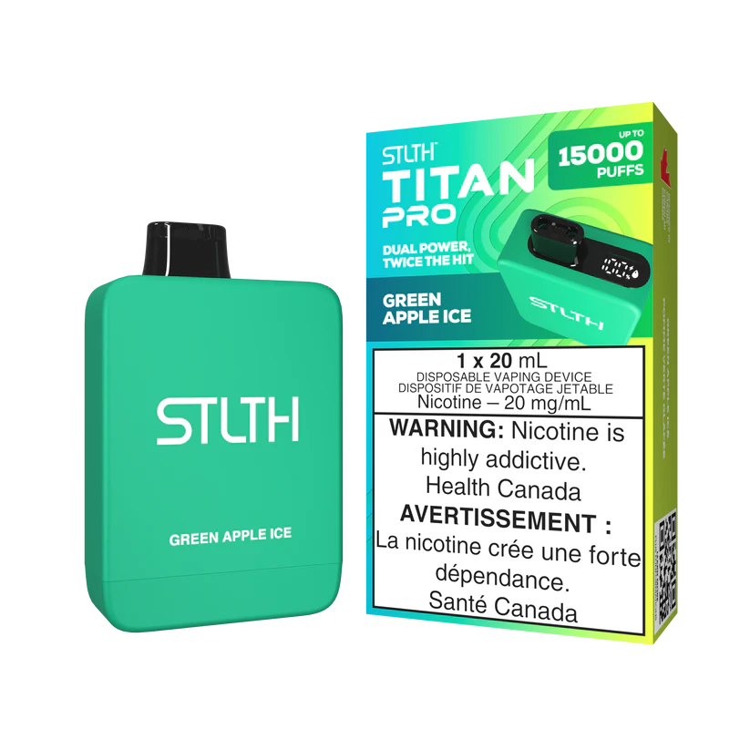 [ONT] STLTH TITAN PRO - Rechargeable Disposable - 15k Puffs