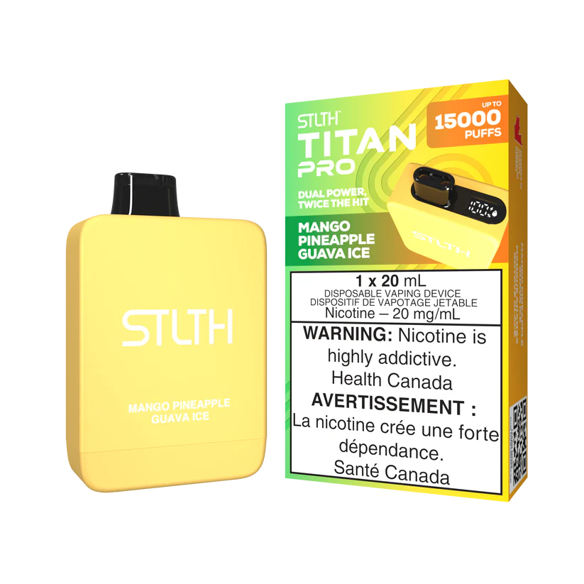 [ONT] STLTH TITAN PRO - Rechargeable Disposable - 15k Puffs