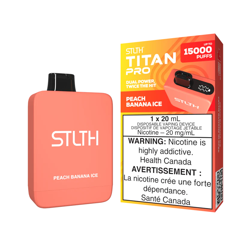 [ONT] STLTH TITAN PRO - Rechargeable Disposable - 15k Puffs
